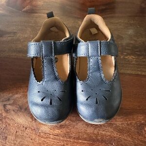 Stride Rite Navy Kids Dress Shoes